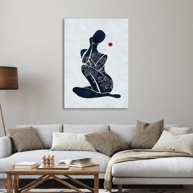 Canvas print, Flowers under the sun I