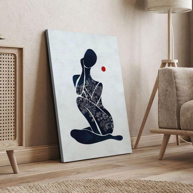 Canvas print, Flowers under the sun I