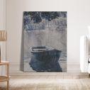 Canvas print A boat, vintage picture