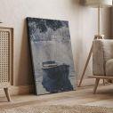 Canvas print A boat, vintage picture