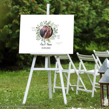 Πίνακας σε καμβά Ευχολόγιο με φωτογραφία 2