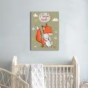 Kids canvas print Animals friends