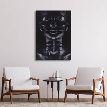 Canvas print Dark portrait Framed canvas View 1 2