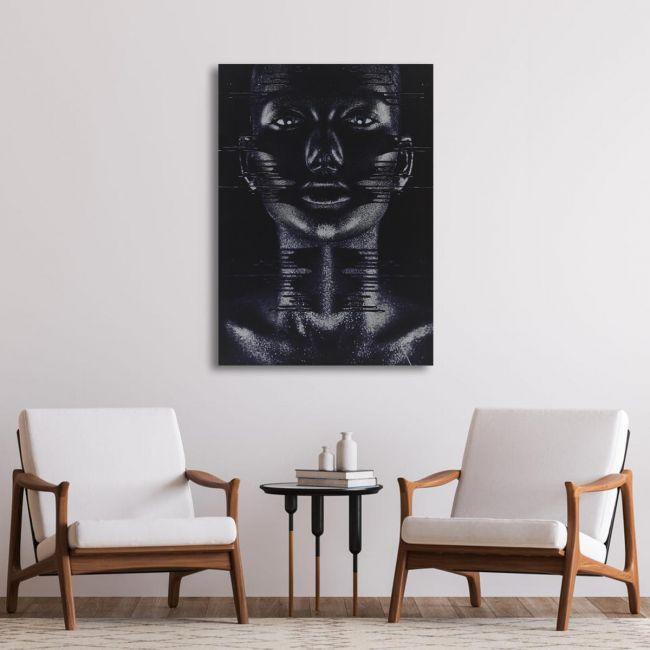 Canvas print, Dark portrait