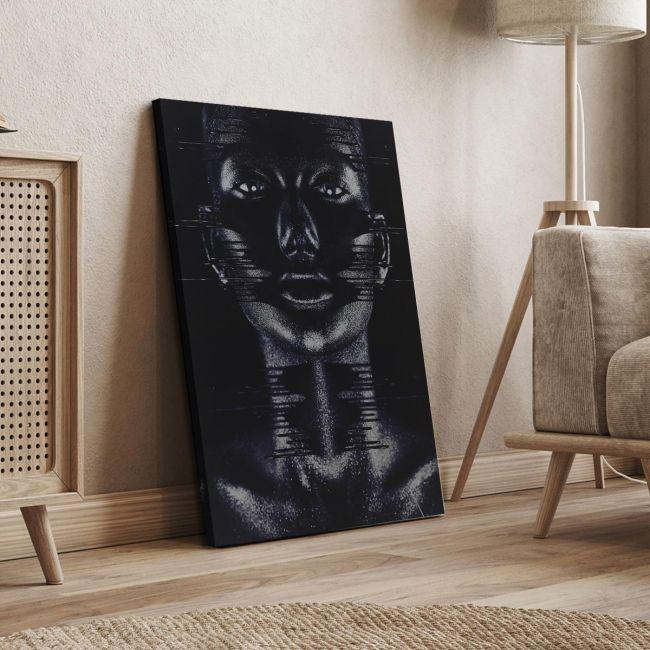 Πίνακας σε καμβά, Dark portrait