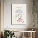 Canvas print Bunny swing