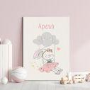 Canvas print Bunny swing