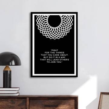 Fight for the things, αφίσα, κάδρο