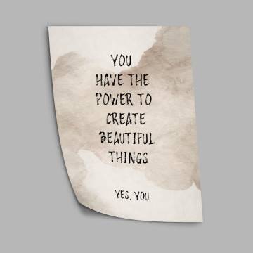 Poster You have the power 2