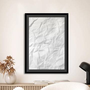 White, αφίσα, κάδρο