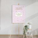 Canvas print welcome to my baptism , Stars