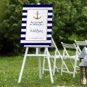 Canvas print baptism, Nautical theme