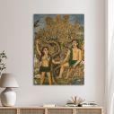 Canvas print Adam and Eve, Theophilos