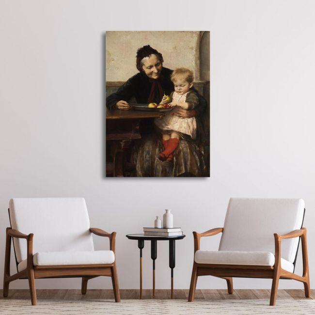 Canvas print Grandma's favorite, Iakovidis