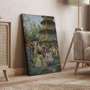 Canvas print At the Chinese tower of Munich, Savvidis