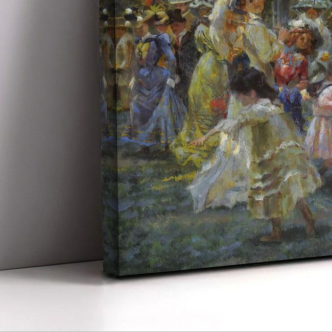 Canvas print At the Chinese tower of Munich, Savvidis