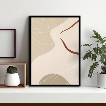 River print I, αφίσα, κάδρο