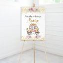 Canvas print baptism, Cinderella carriage pumpkin