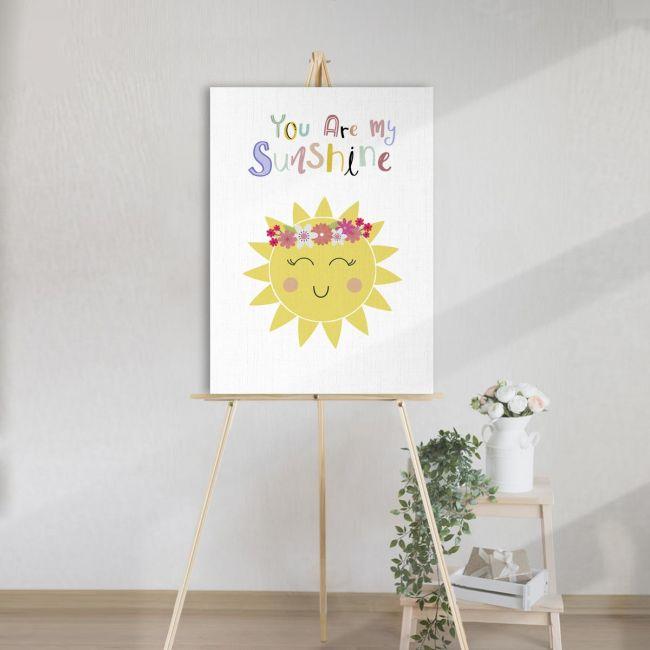 Canvas print welcome to my baptism,Sun
