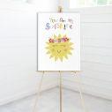 Canvas print welcome to my baptism,Sun