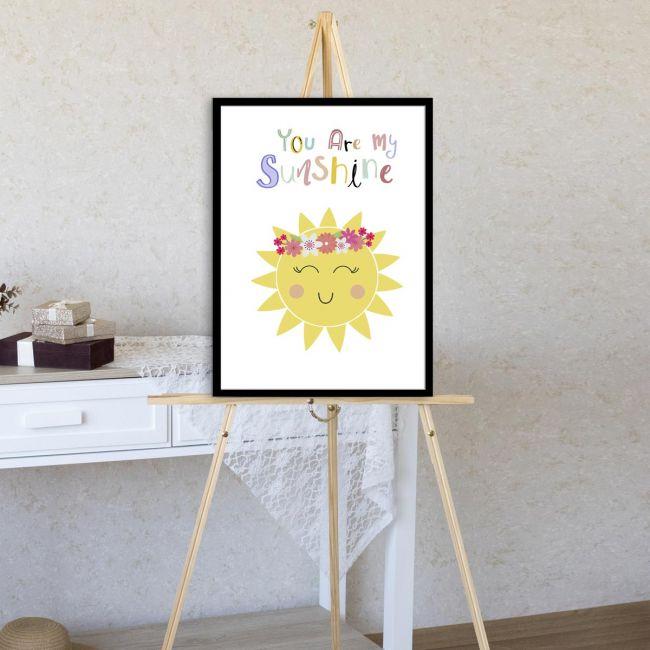 Canvas print welcome to my baptism,Sun