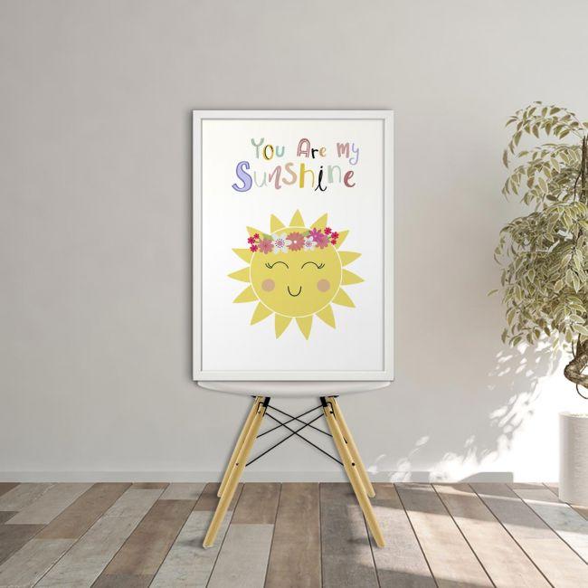 Canvas print welcome to my baptism,Sun