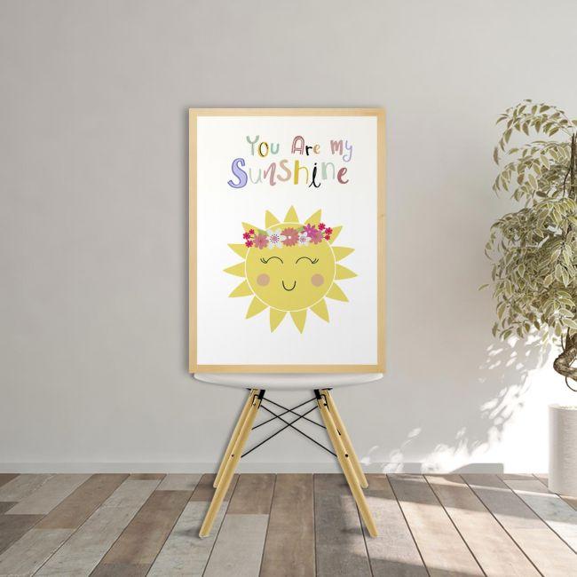 Canvas print welcome to my baptism,Sun