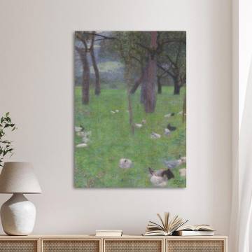 Canvas print After the rain, Klimt Gustav