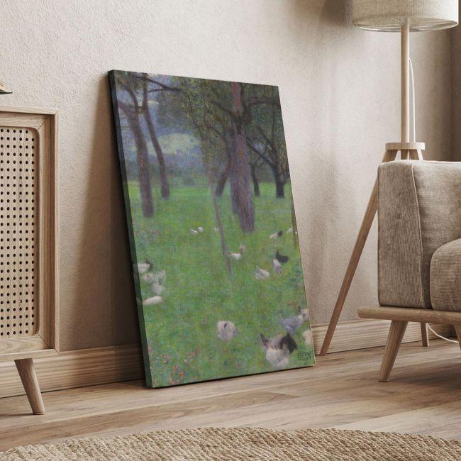 Canvas print After the rain, Klimt Gustav