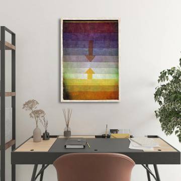 Canvas print Separation in the evening Klee P Framed canvas View 1 2