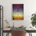 Canvas print Separation in the evening, Klee P