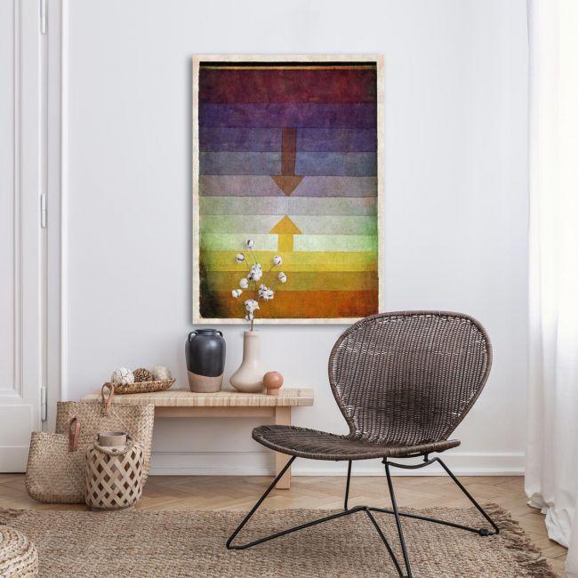 Canvas print Separation in the evening, Klee P