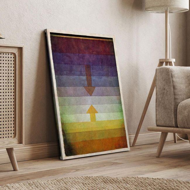 Canvas print Separation in the evening, Klee P