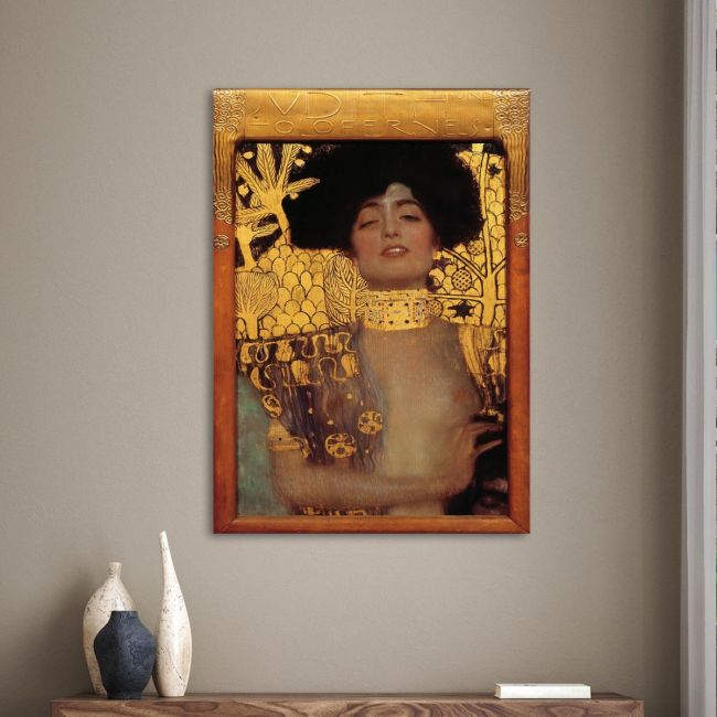 Canvas print Judith and Holofernes, Klimt Gustav