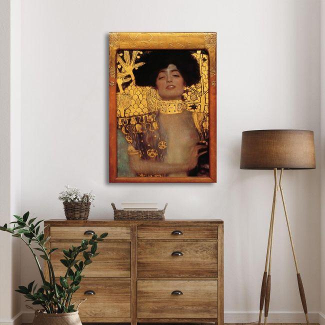 Canvas print Judith and Holofernes, Klimt Gustav
