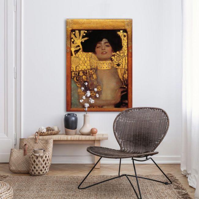 Canvas print Judith and Holofernes, Klimt Gustav