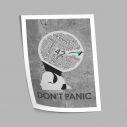 Don't panic, poster