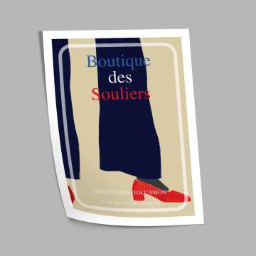 Boutique de souliers, poster 2