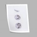 Moon phases, poster