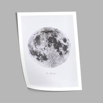 La lune, κάδρο, μαύρη κορνίζα 2