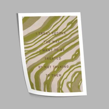 I treat people, poster 2