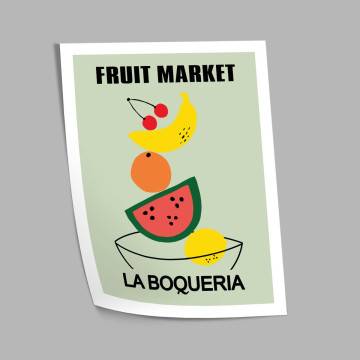 Fruit Market, poster 2
