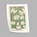 Flower market, αφίσα, κάδρο 