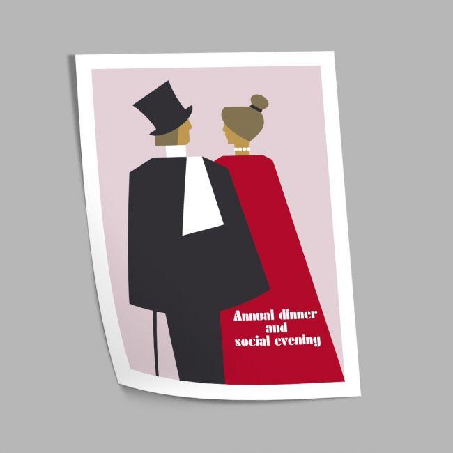 Annual dinner and social evening, poster