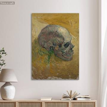 Canvas print Skull, Vincent van Gogh