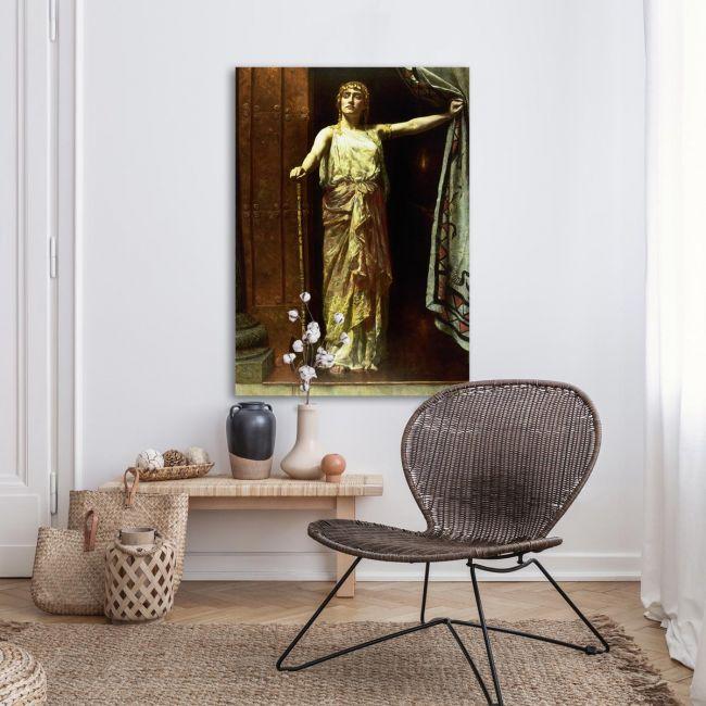 Canvas print Clytenmnestra, John Collier