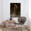 Canvas print Priestess of Delphi, John Collier
