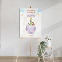 Canvas print welcome to my baptism,little prince and planet