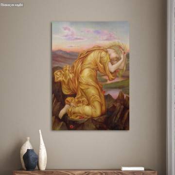 Πίνακας ζωγραφικής Demeter mourning for Persephon, Evelyn De Morgan