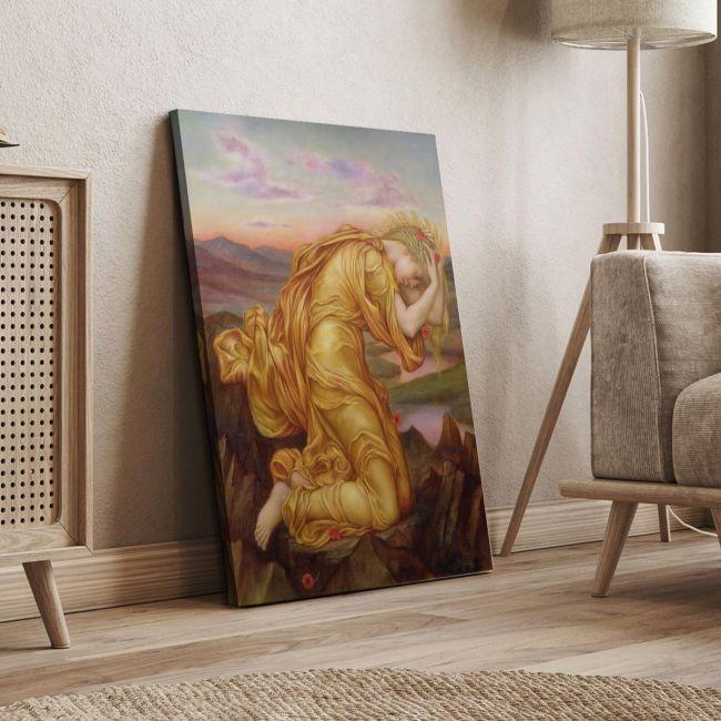 Πίνακας ζωγραφικής Demeter mourning for Persephon, Evelyn De Morgan